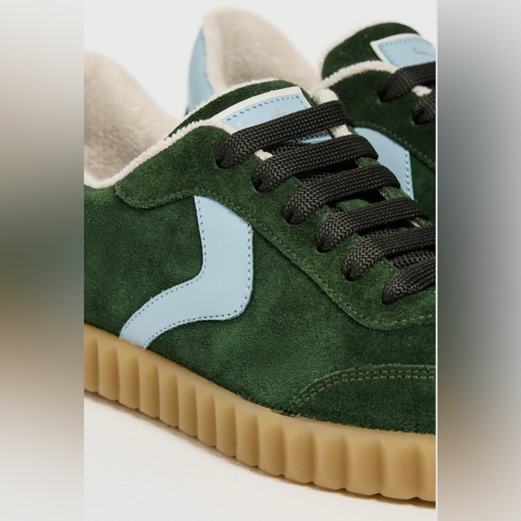 NWT VOILE BLANCE Ines Sneakers in Fir Green - Picture 5 of 15